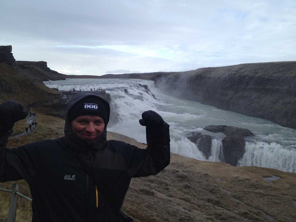 Gullfoss Wasserfall Island ©Ines Erlacher