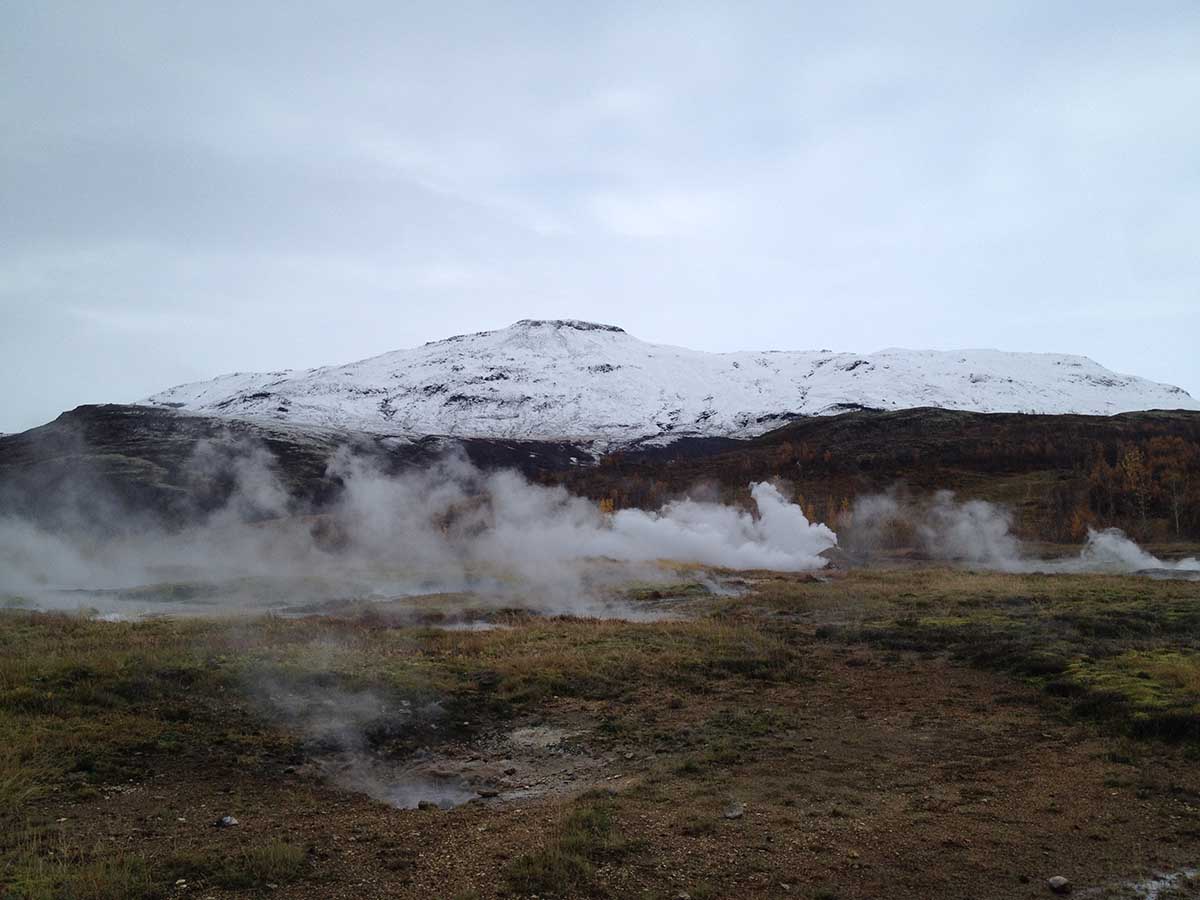 Golden Circle Island Strokkur Geysir Heißwassertal Haukadalur www.gindeslebens.com