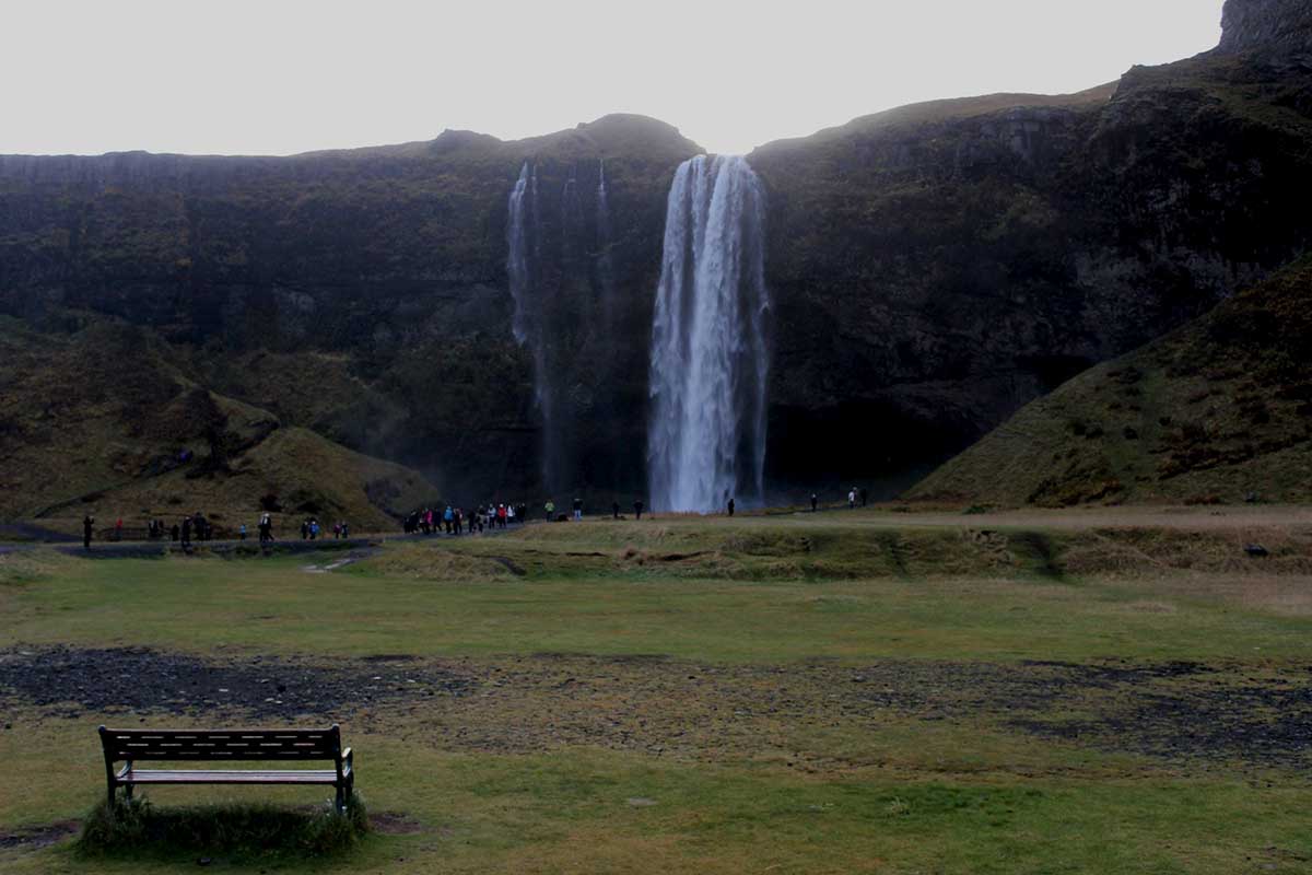 Seljalandsfoss Island Südküste © www.gindeslebens.com