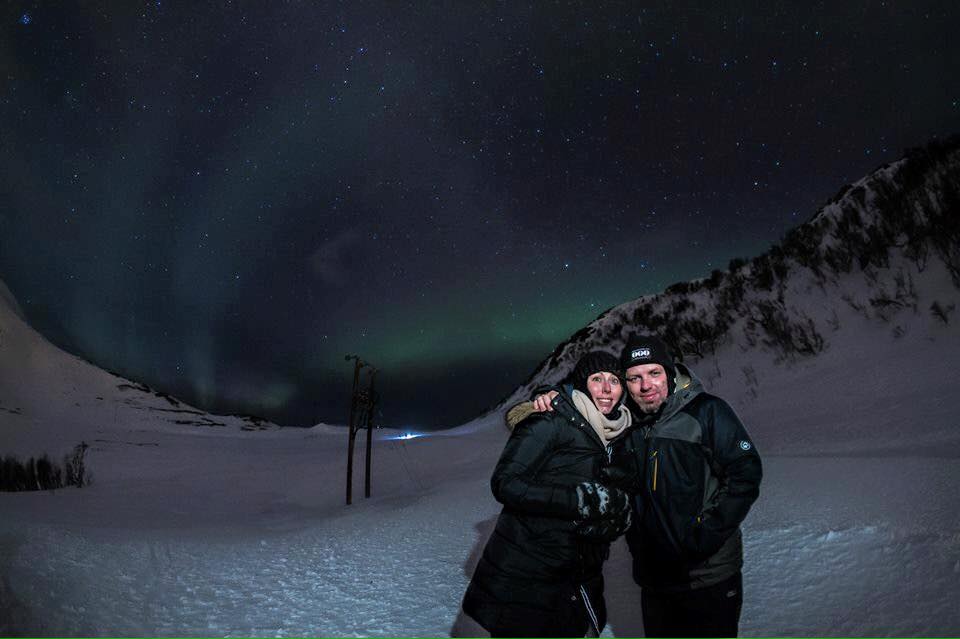 Nordlichter Tromsø Foto Northern Lights Tromsø Ines Erlacher und Thomas Mussbacher