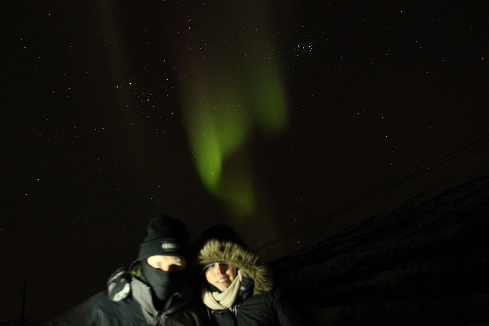 Nordlichter Tromsø ©Ines Erlacher und Thomas Mussbacher