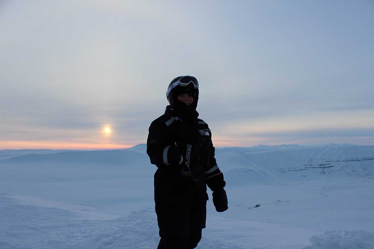 Schneemobil Expedition Spitzbergen Ostküste ©Ines Erlacher und Thomas Mussbacher