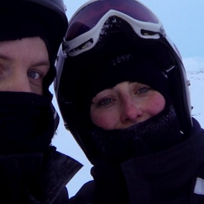 Schneemobil Expedition Spitzbergen Ostküste ©Ines Erlacher und Thomas Mussbacher