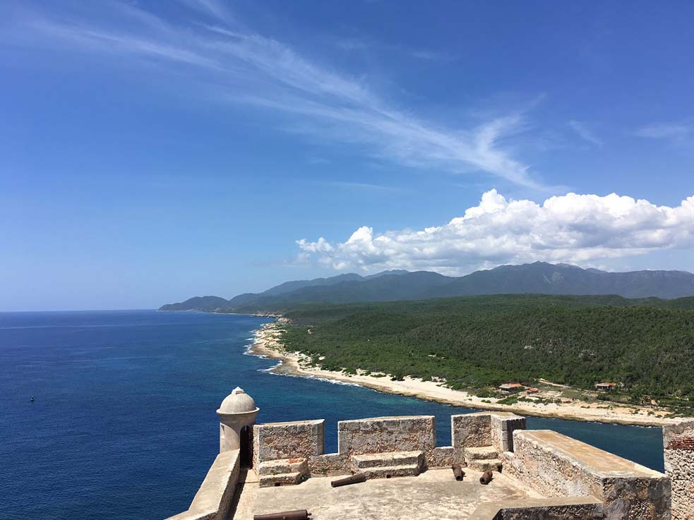 Ausflug im Oldtimer zum Castillo San Pedro de la Roca Sehenswertes in Santiago de Cuba - das ursprüngliche Kuba - Reisebericht, Ausflüge und Tipps www.gindeslebens.com