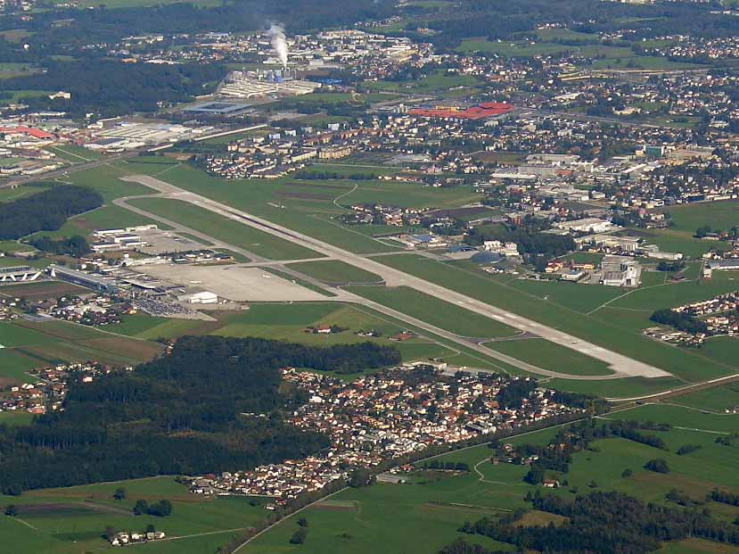 Flughafen Salzburg Quelle Wikipedia Foto von Martin Belam