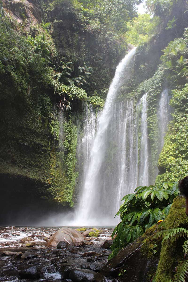 Wasserfall Mount Rinjani Lombok © Thomas Mussbacher und Ines Erlacher