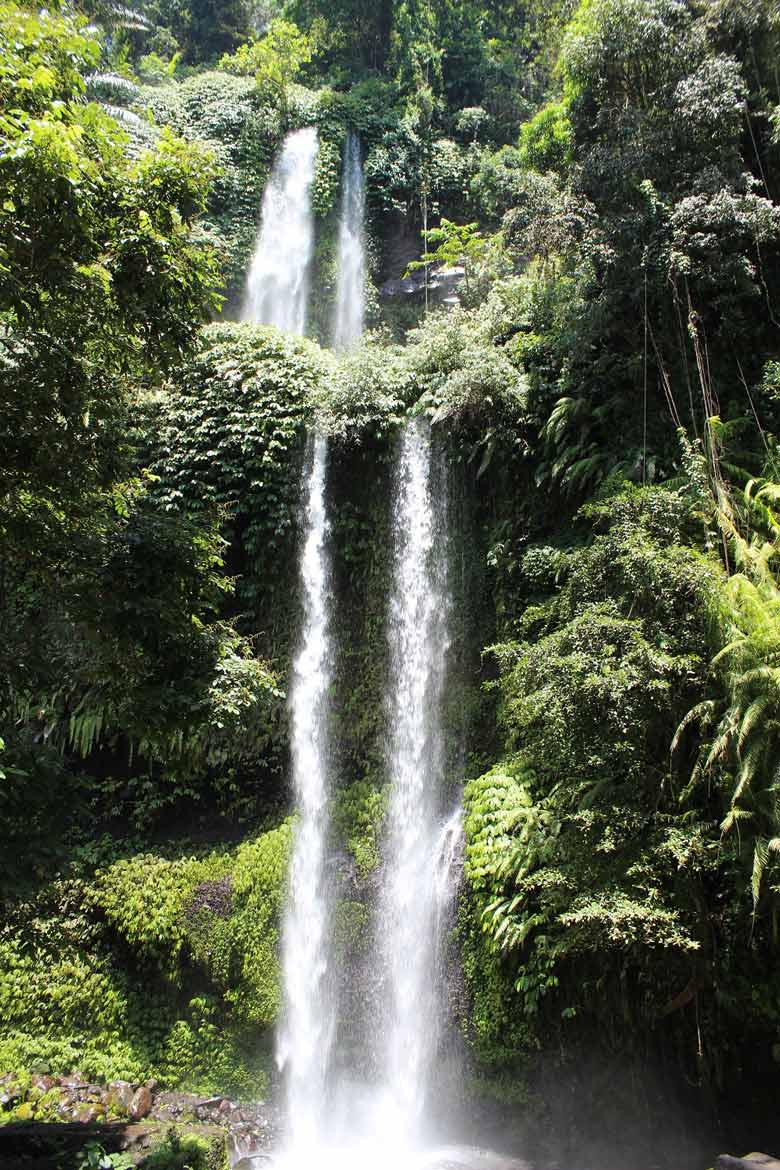 Wasserfall Mount Rinjani Lombok © Thomas Mussbacher und Ines Erlacher