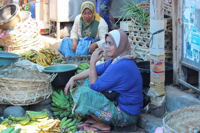 Obst am Marktplatz Pasar Gunungsari Lombok Indonesien Asien Hoteltipp, Sehenswertes und Reisebericht Lombok unbekannte Perle Indonesiens www.gindeslebens.com