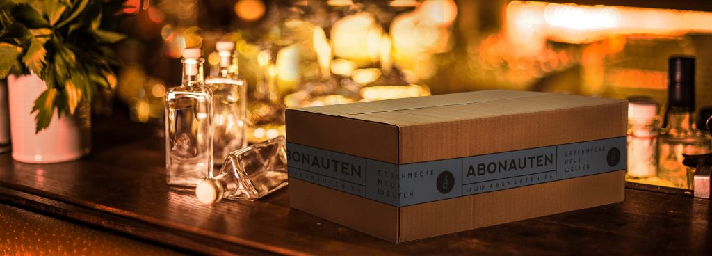 Abonauten Gin Abo - Foto bereitgestellt von Abonauten.de das Gin Start-up