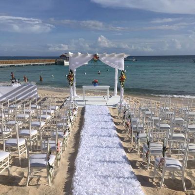 Hochzeit am Strand Dominikanische Republic Iberostar Hacienda Dominicus Heiratsantrag und Hochzeit im Ausland www.gindeslebens.com