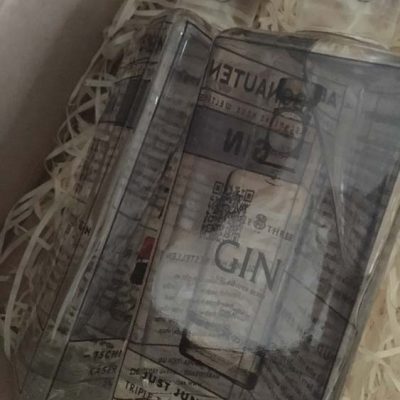 Unboxing Abonauten Gin Box Oktober 2017 www.gindeslebens.com