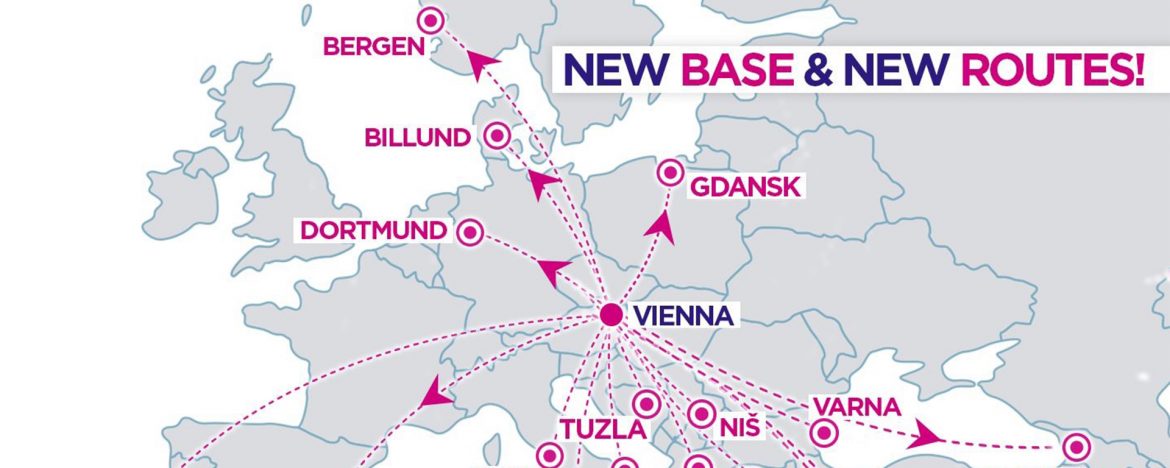 Insidertipp WIZZ air: 17 Schnäppchenflüge ab Wien ab € 19,99