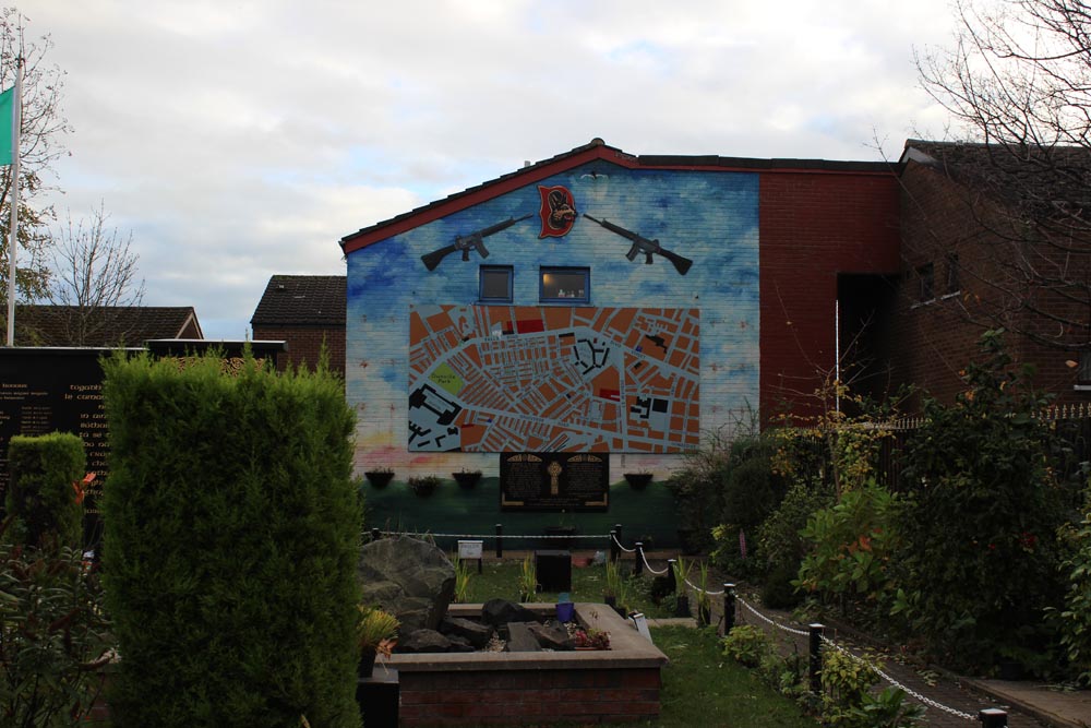 Garden of Remembrance - Murals West Belfast - die Murals im Westen von Belfast www.gindeslebens.com