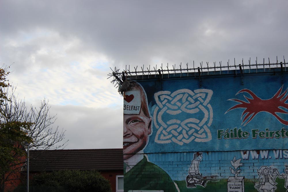 Murals West Belfast - Murlas in Belfast - die Murals im Westen von Belfast www.gindeslebens.com