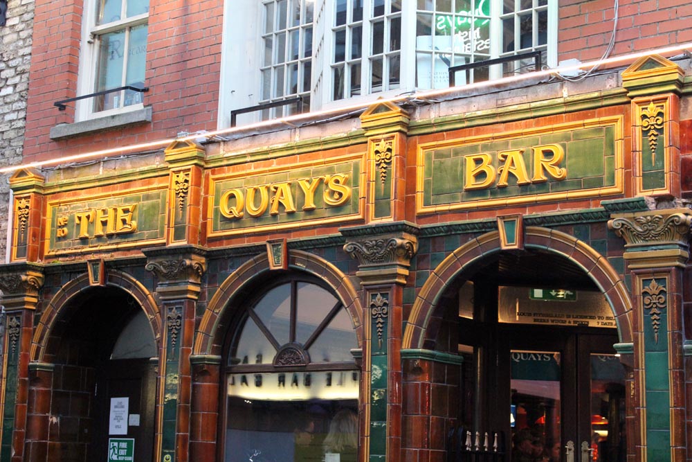 The Quays Bar und Restaurant Dublin www.gindeslebens.com