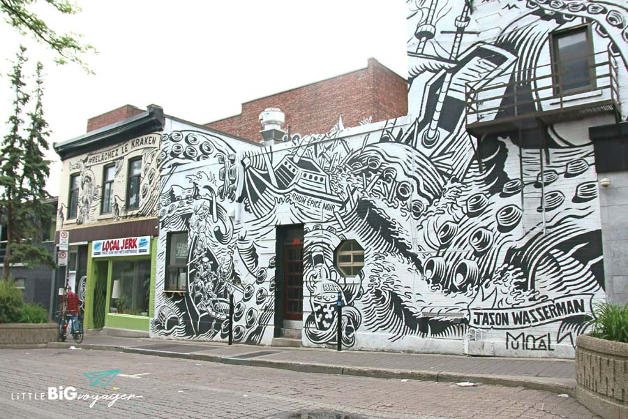 Montreal Streetart © www.littlebigvoyager.com