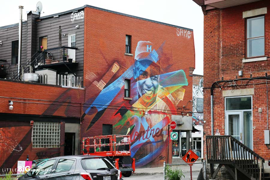Montreal Streetart © www.littlebigvoyager.com