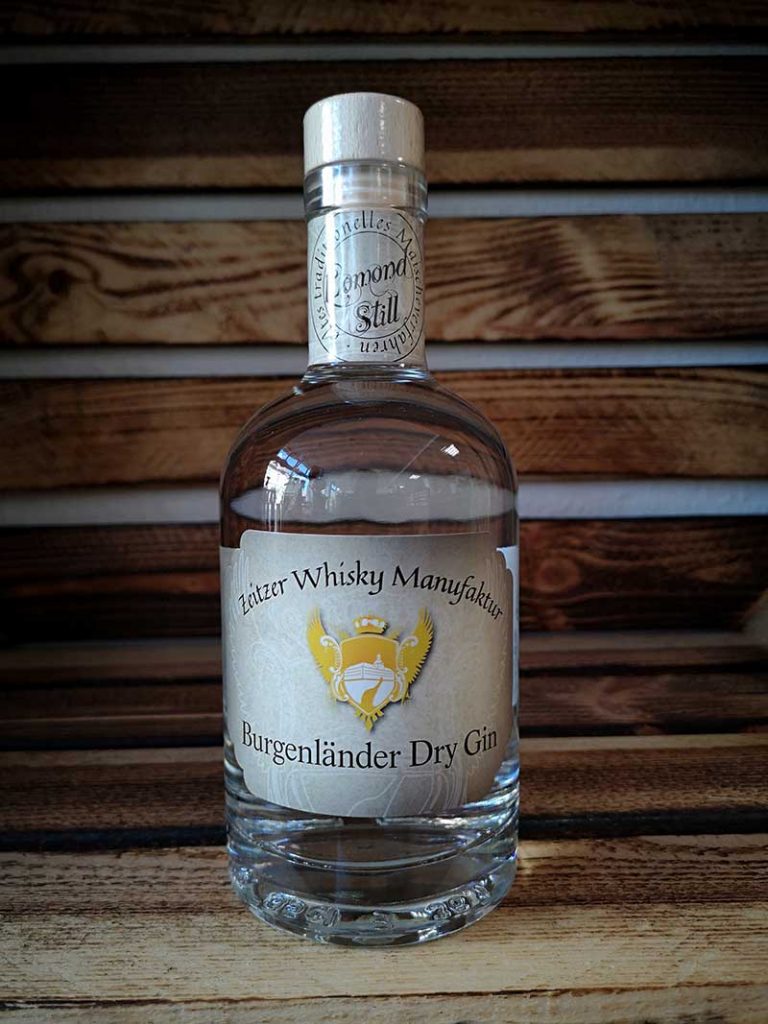 Burgenländer Dry Gin © Zeitzer Whisky Manufaktur
