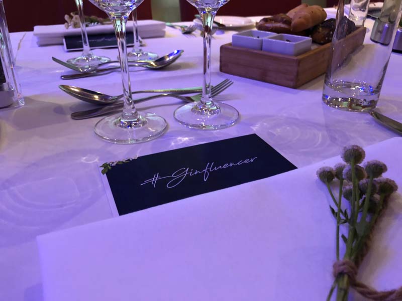 Ginfluencer Dinner mit Comepass und Wien Gin im S’PARKS by Executive Chef Ademir Husagic 