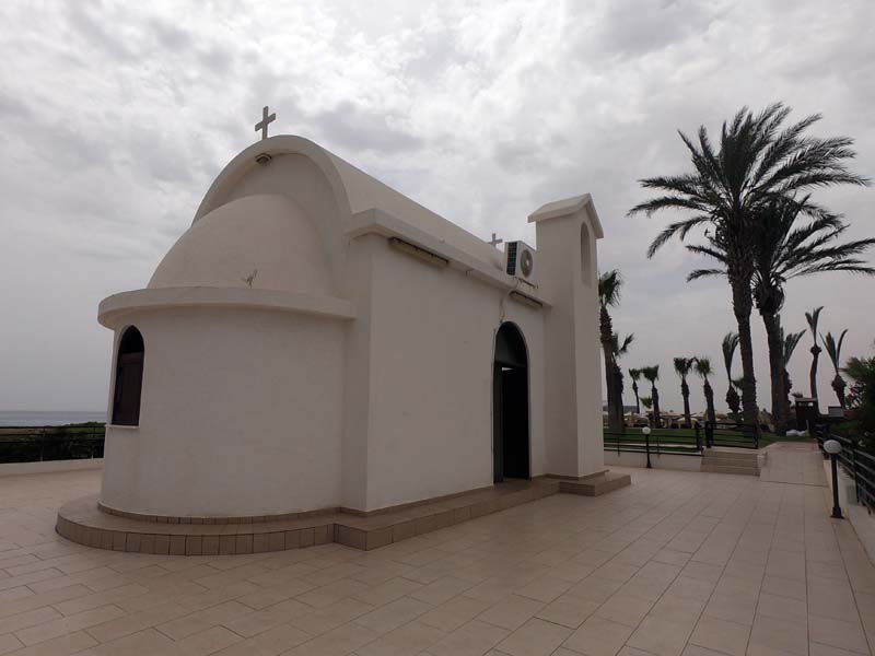 Kirche Nissi Beach Agia Napa Zypern www.gindeslebens.com