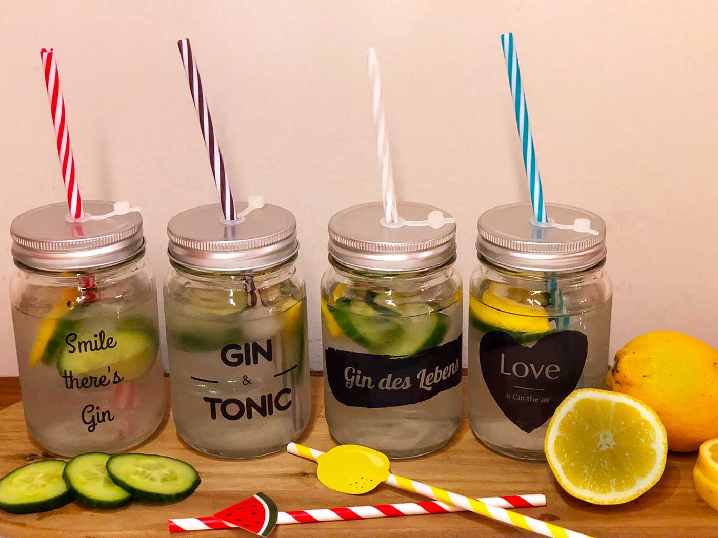 Smartphoto – individuelle Gin Tonic Gläser von Smartphoto.de