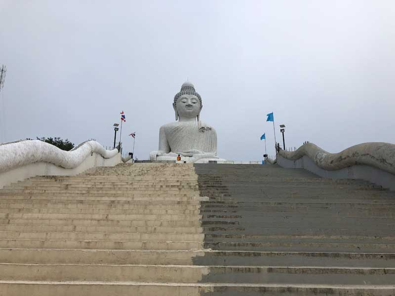 Big Buddha Phuket in der Regenzeit - Sehenswertes, Aktivitäten und Tipps www.gindeslebens.com