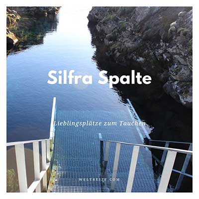 Lieblingsplätze zum Tauchen Silfra Spalte