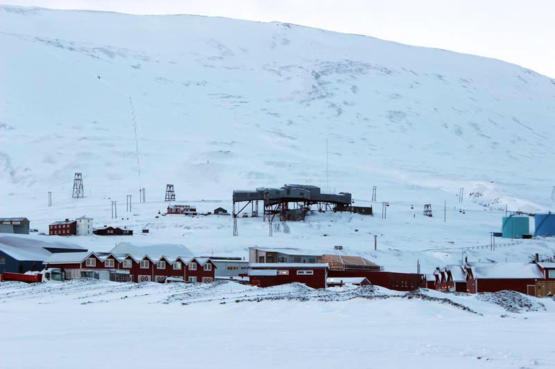 Spitzbergen Urlaub in der Arktis Kohleabbau in Longyearbyen www.gindeslebens.com