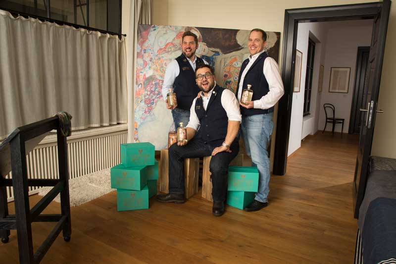 v.l.n.r. Thomas Tirmantinger, Florian Koller, Achim Brock © www.kesselbrueder.com