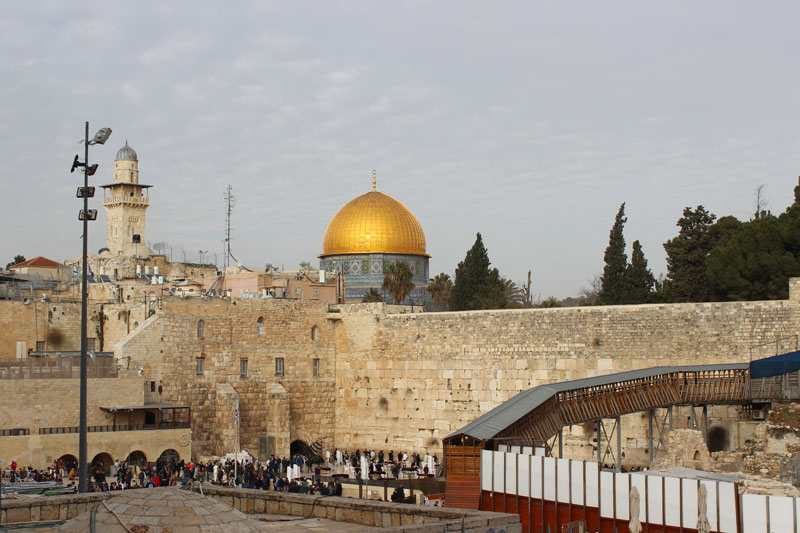 Klagemauer und Felsendom Jerusalem Israel an einem Tag - Sehenswürdigkeiten, Hotel, Highlights und Tipps www.gindeslebens.com