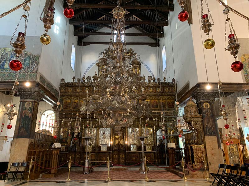 Altar Geburtskirche Bethlehem www.gindeslebens.com