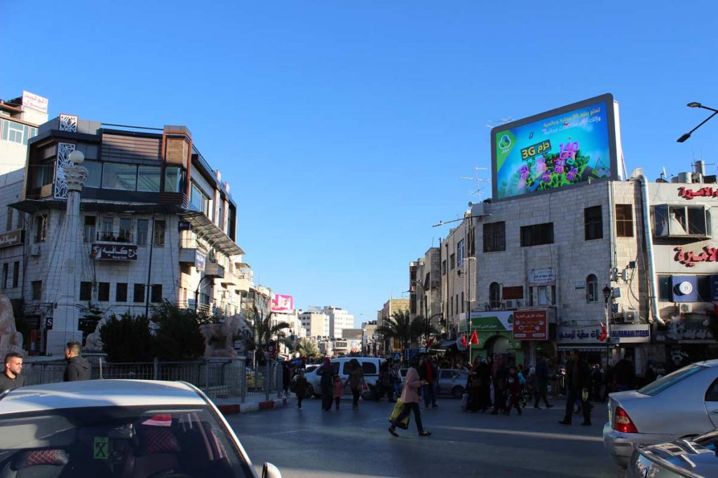 Al-Manara-Platz (Manarah-Square) Ramallah Palästina - Sehenswürdigkeiten www.gindeslebens.com