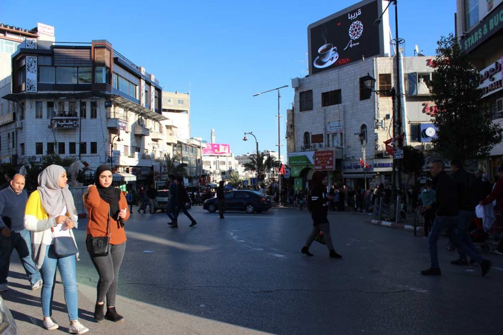 Al-Manara-Platz (Manarah-Square) Ramallah Palästina - Sehenswürdigkeiten www.gindeslebens.com