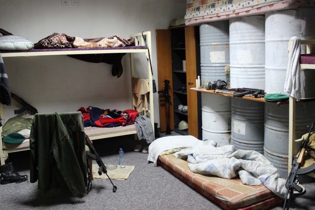 Schlafzimmer von Arafats Wachen www.gindeslebens.com