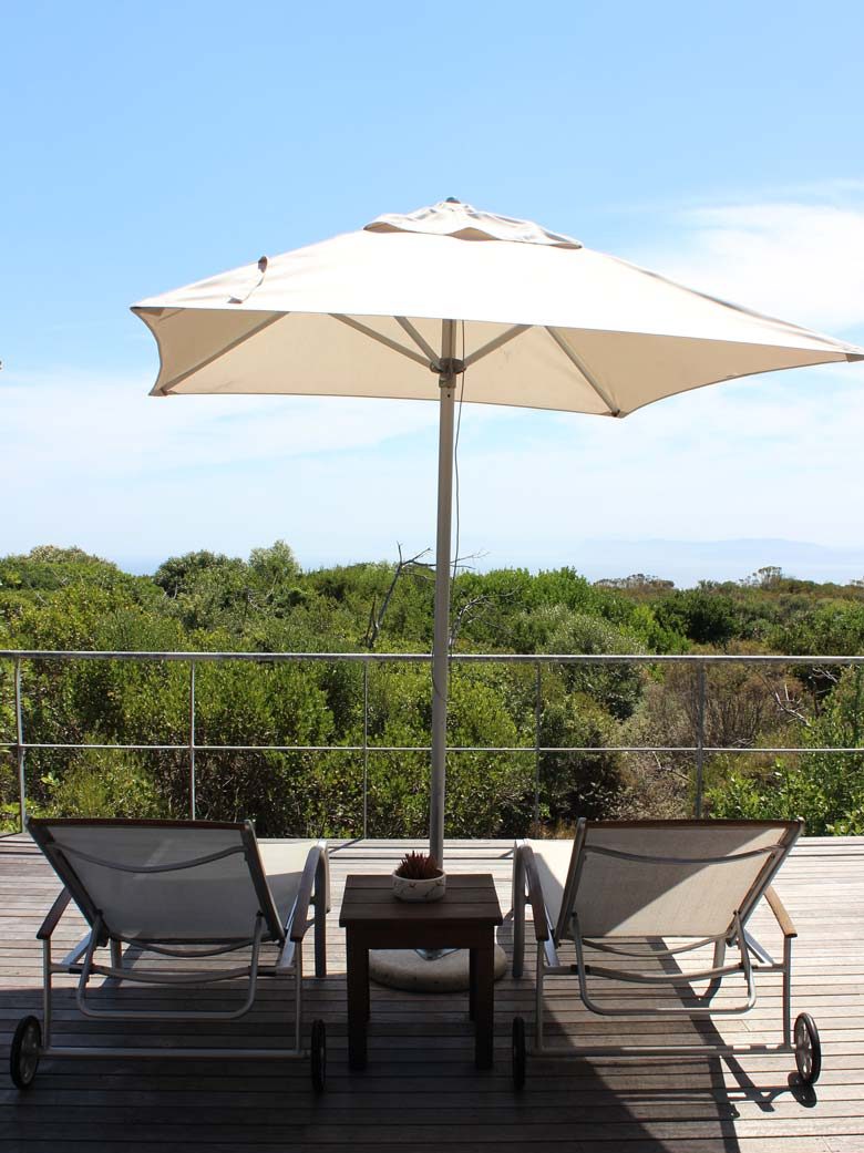 Terrasse Forest Lodge Grootbos Südafrika