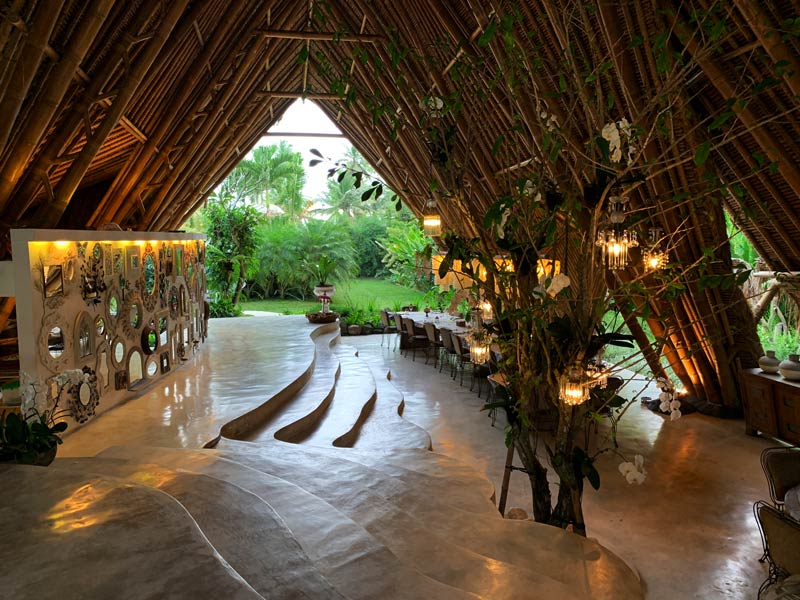 Restaurant Sandat Glamping Tents Ubud