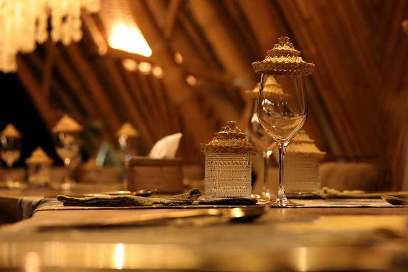 Restaurant Sandat Glamping Tents Ubud