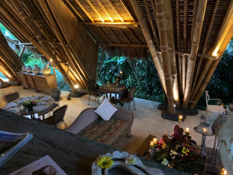 Restaurant Sandat Glamping Tents Ubud