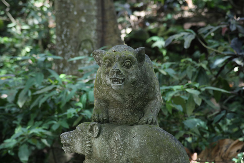 Monkey Forest Ubud Bali Indonesien