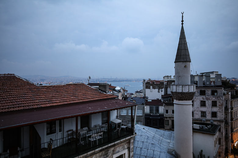 Tipp Ausblick Snog Roof Bar Istanbul