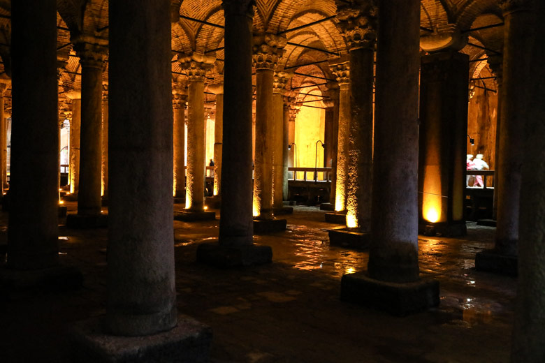 Cisterna Basilica Istanbul Sehenswürdigkeiten
