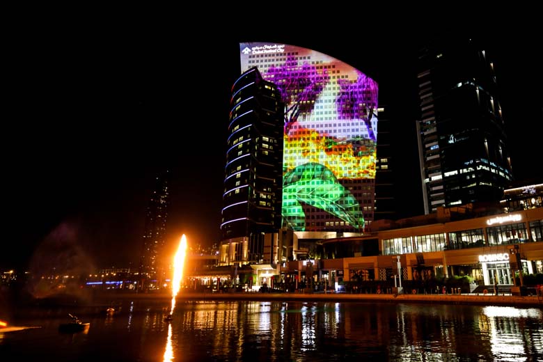 Show Imagine Festival City Sehenswürdigkeiten Dubai