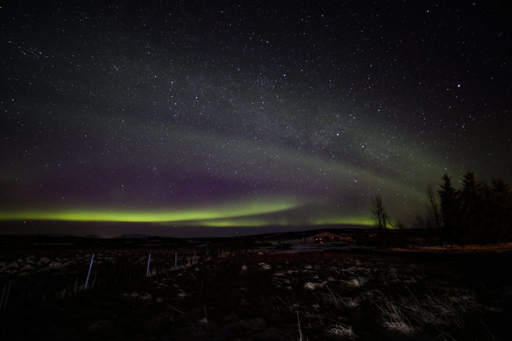 Nordlichter Island